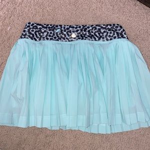 Light blue lululemon tennis skirt